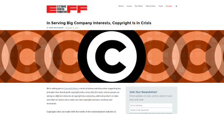 In Serving Big Company Interests, Copyright Is in Crisis