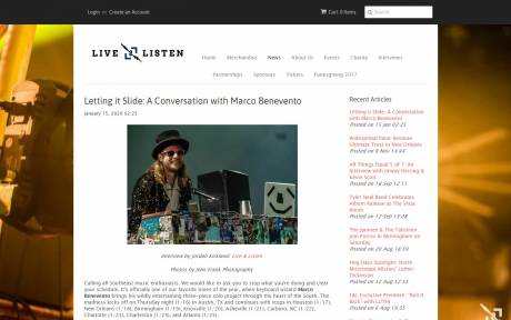 Letting it Slide: A Conversation with Marco Benevento