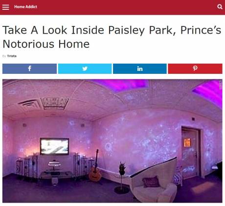 Take A Look Inside Paisley Park, Prince's Notorious Home