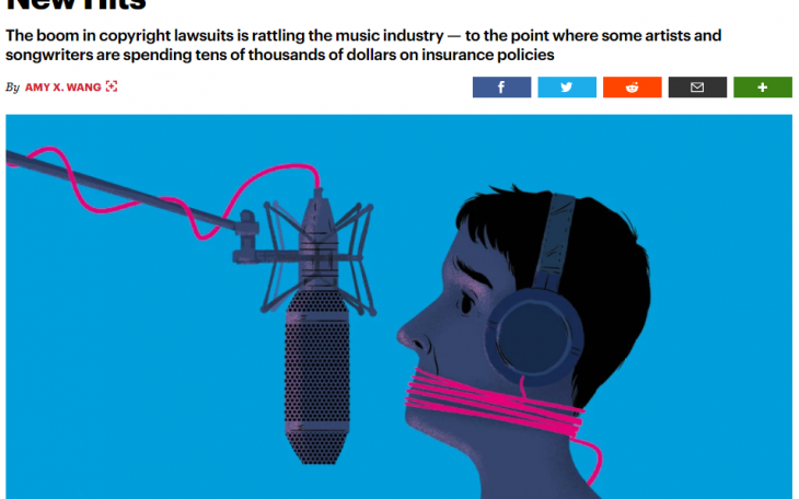 How Music Copyright Lawsuits Are Scaring Away New Hits