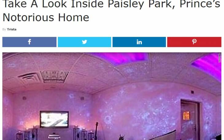 Take A Look Inside Paisley Park, Prince's Notorious Home
