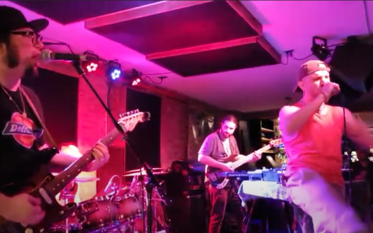 RootsCollider fighting for our right to party @ Upstairs Ithaca